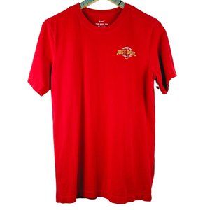The Nike Tee Nike 2020 Olympic Red Two Sided T-Shirt, Sz S